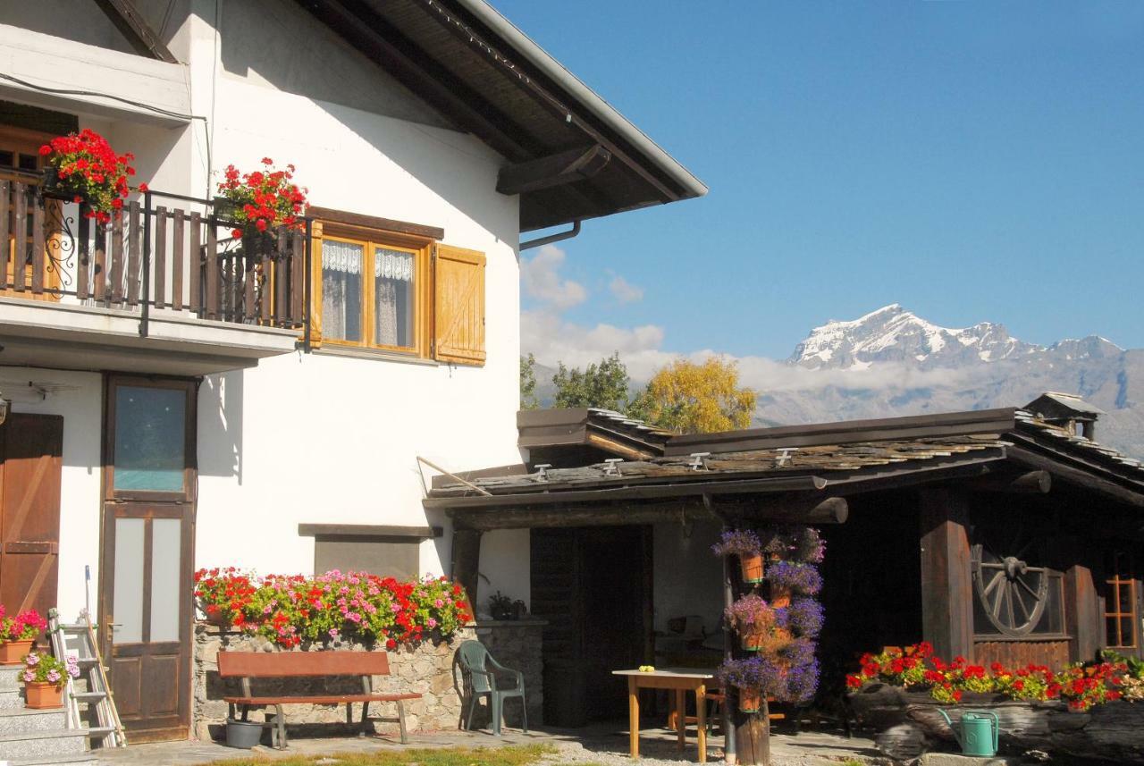 Vila Agriturismo Plan D'Avie Aosta Exteriér fotografie